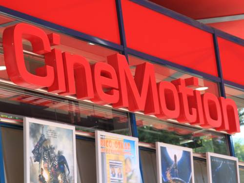 Kino von außen. 