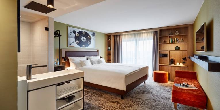 Doppelzimmer im me and all Hotel Hannover