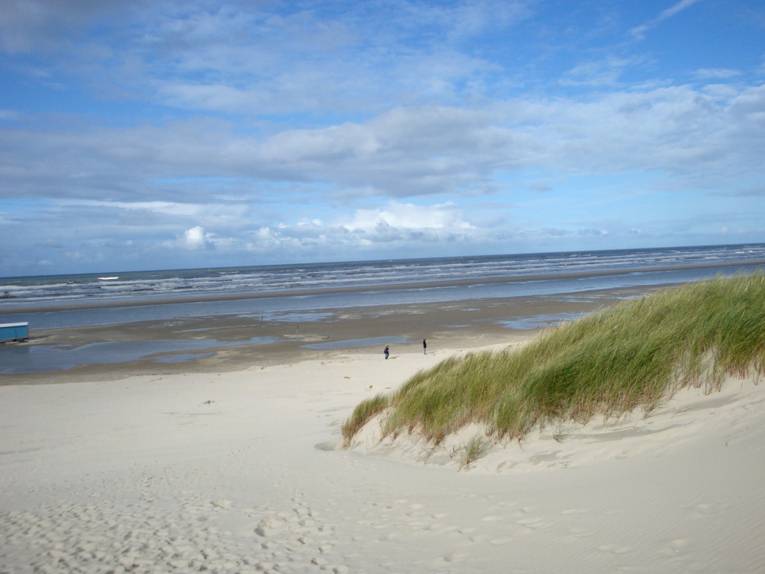 Am Strand von Juist im September