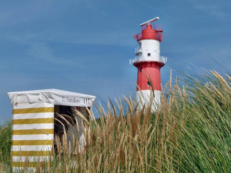 Kleiner Leuchtturm auf Borkum