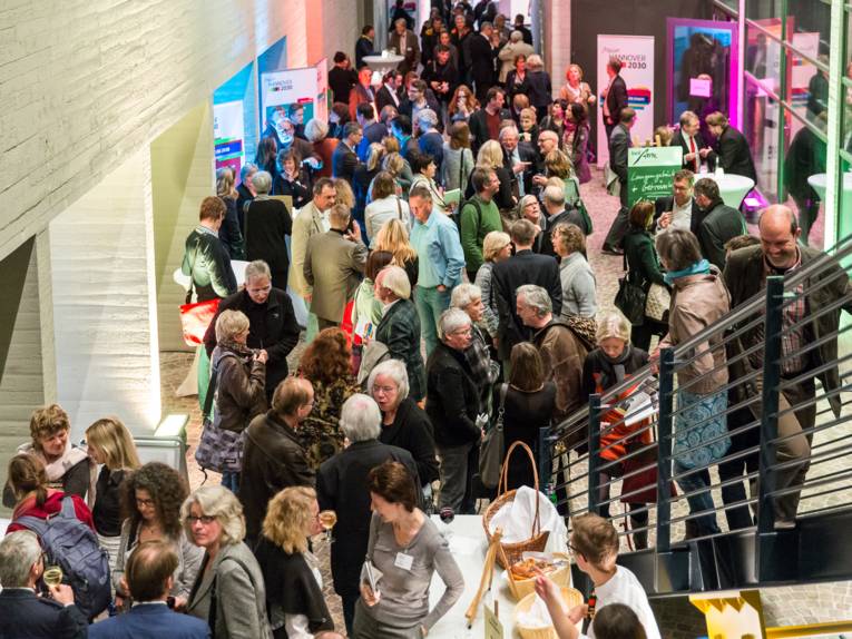 Präsentation des Entwurfs für das Stadtentwicklungskonzept "Mein Hannover 2030" – 19. November 2015 im Sprengel Museum