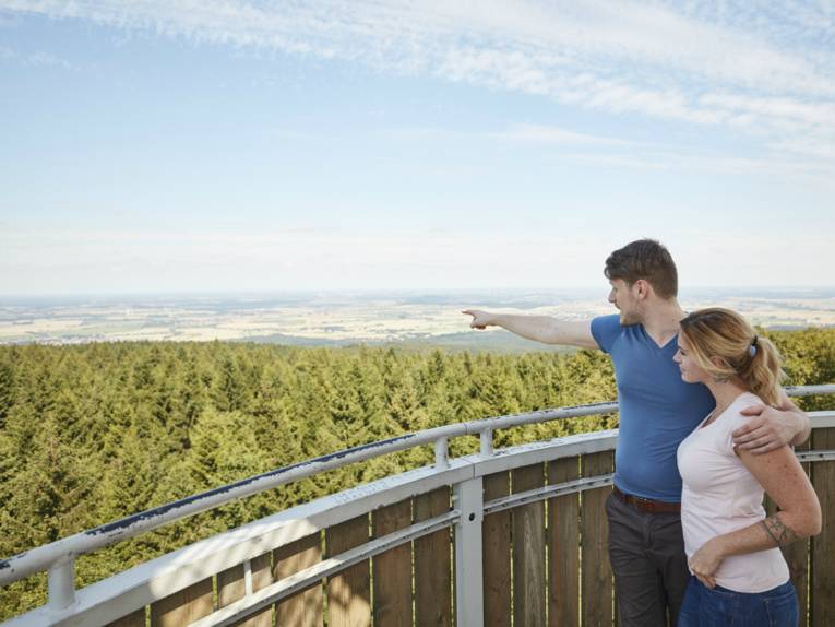 Auf dem Annaturm in Deister (Region Hannover, Niedersachsen)