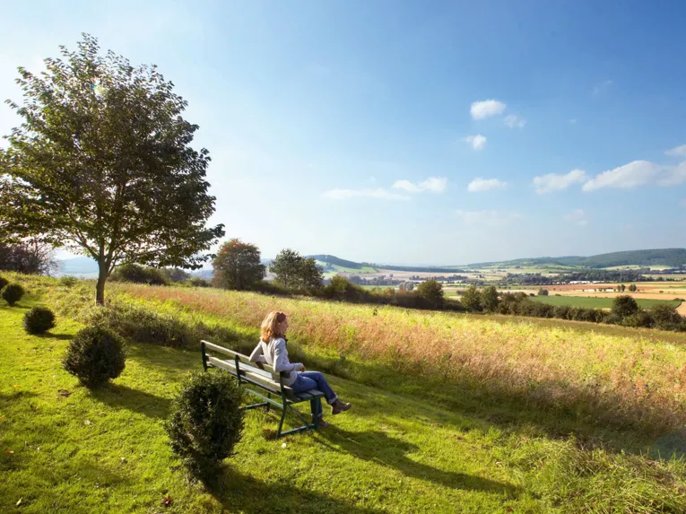 Ausblick &uuml;ber Deisterlandschaft