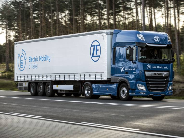 ZF, WABCO, Lkw, Elektro, Mobilität