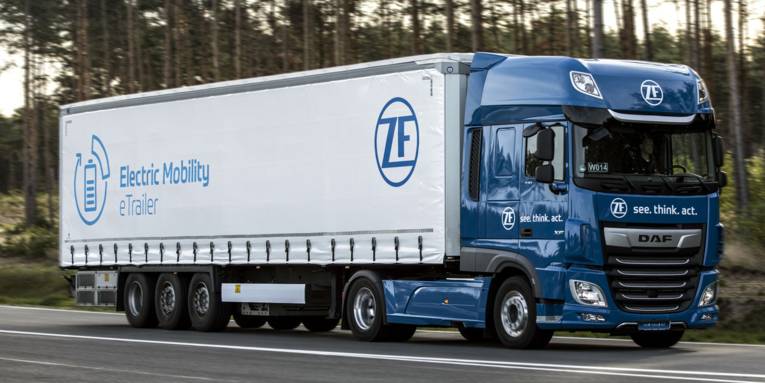 ZF, WABCO, Lkw, Elektro, Mobilität