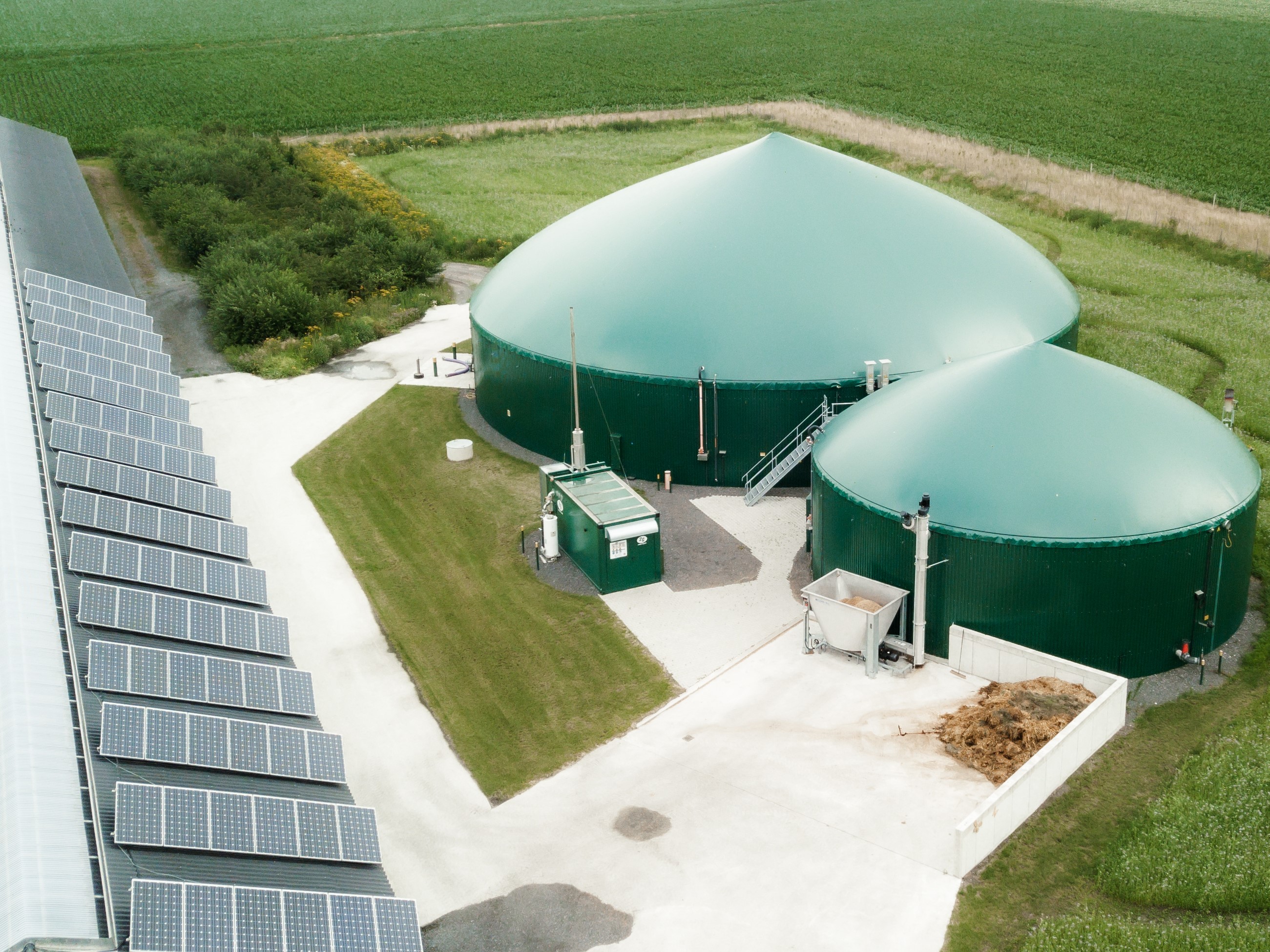 Biogasanlage von bwe Energiesysteme (Artikel)
