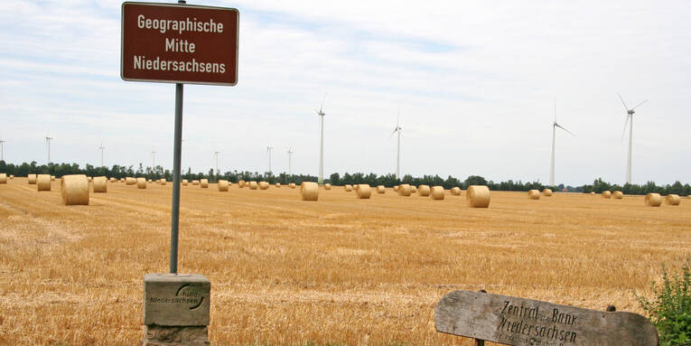 Geografischer Mittelpunkt Niedersachsen Geografischer Mittelpunkt Niedersachsen